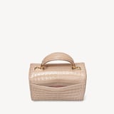 Mini Mayfair® Soft Taupe Patent Croc