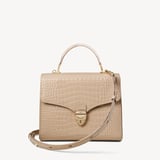 Mayfair® Soft Taupe Patent Croc
