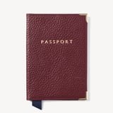 Passport Cover Garnet Pebble