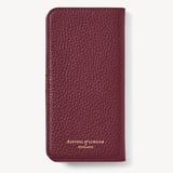 iPhone 16 Pro Max Magnetic Card Case Garnet Pebble