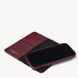 iPhone 16 Pro Max Magnetic Card Case Garnet Pebble