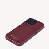 iPhone 16 Pro Max Magnetic Card Case Garnet Pebble