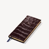 2027 Slim Pocket Diary Deep Shine Amazon Brown Croc