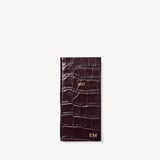 2027 Slim Pocket Diary Deep Shine Amazon Brown Croc