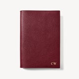 A5 Refillable Luxury Journal Garnet Pebble with Soft Suede Lining
