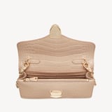 Mayfair®Clutch Soft Taupe Patent Croc