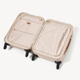 Hudson Cabin Suitcase Beach Stone Premium Pebble & Smooth Tan