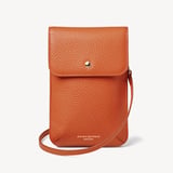 Duo Phone Crossbody Pouch Marmalade Pebble