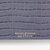 2027 A5 Day to Page Diary Deep Shine Dusky Blue Small Croc