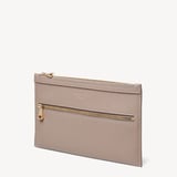 Hudson Travel Pouch Moleskin Milled Pebble
