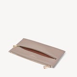 Hudson Travel Pouch Moleskin Milled Pebble