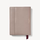 A5 Hudson Deluxe Refillable Journal Moleskin Milled Pebble