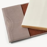 A5 Hudson Deluxe Refillable Journal Moleskin Milled Pebble