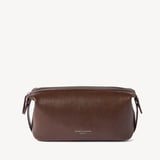 Mount Street Washbag Conker Saffiano
