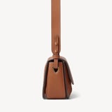 Ella Crossbody Tan Milled Pebble
