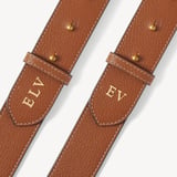 Ella Grande Crossbody Tan Milled Pebble