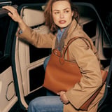 Hudson Tote Tan Milled Pebble