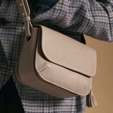Ella Crossbody Moleskin Milled Pebble