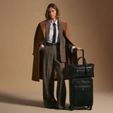 Hudson Cabin Suitcase Black Milled Pebble