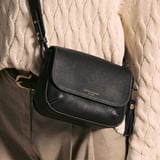 Ella Crossbody Black Milled Pebble