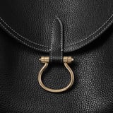 Bella Hobo Black Milled Pebble