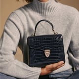 Midi Mayfair® Midnight Blue Patent Croc