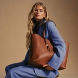 Hudson Tote Tan Milled Pebble