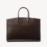 Madison Tote Chocolate Saffiano