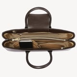 Madison Tote Chocolate Saffiano