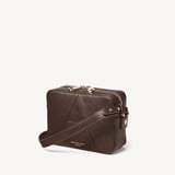 Camera Crossbody Chocolate Pebble