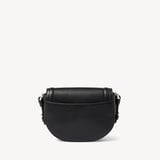 Small Stella Satchel Crossbody Black Pebble