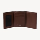 Trifold Wallet Conker Saffiano