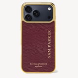 iPhone 18 Pro Max Case Garnet Pebble