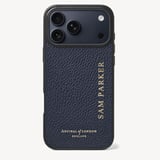 iPhone 17 Pro Max Case Navy Pebble