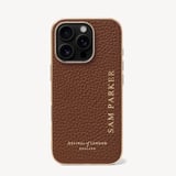 iPhone 16 Pro Case Tobacco Pebble