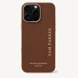 iPhone 16 Pro Max Case Tobacco Pebble