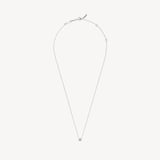 Floating Diamond 0.50ct Solitaire Necklace 0.53ct Diamond