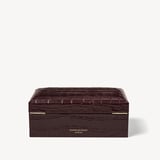 Hallway RFID Box Deep Shine Amazon Brown Croc