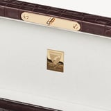 Hallway RFID Box Deep Shine Amazon Brown Croc