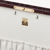 Savoy Jewellery Box Deep Shine Amazon Brown Croc
