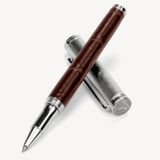 2027 A4 Week to View Diary & Pen Set Deep Shine Amazon Brown Croc