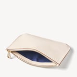 Large Ella Pouch Ivory Pebble