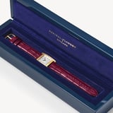 Mayfair® Classic Watch 23ct Gold Plated - Deep Shine Cherry Ombre Croc