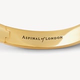 Enamel Studs & Bangle Set Racing Green Enamel, Green Agate & 18ct Gold Plated