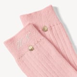 Set of 3 Cashmere Socks Pink, Chalk & Grey Cashmere