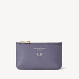 Ella Card & Coin Holder Dusky Blue Pebble