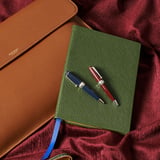 Baby Ballpoint Enamel Pen Black & 18ct Gold Plated