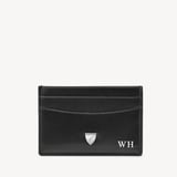 Slim Credit Card Holder Smooth Black