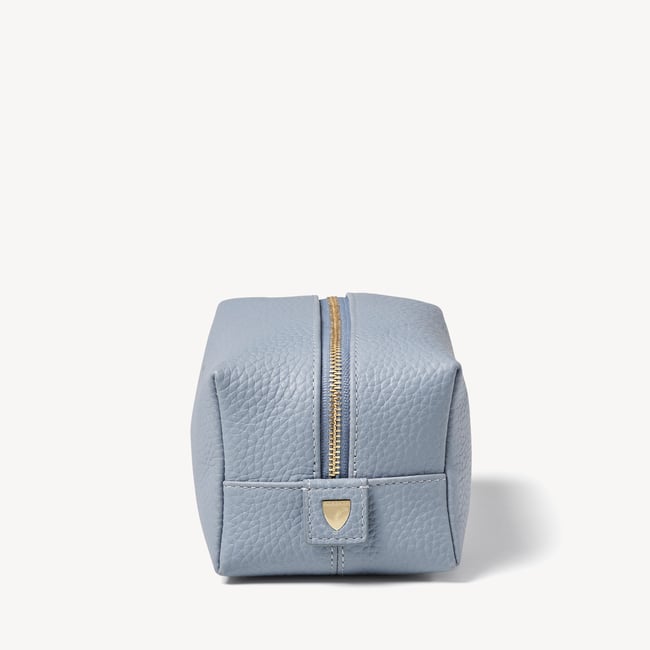 London Makeup Bag Sky Blue Pebble