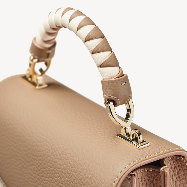 Midi Mayfair® 2 Deep Taupe & Ivory Pebble